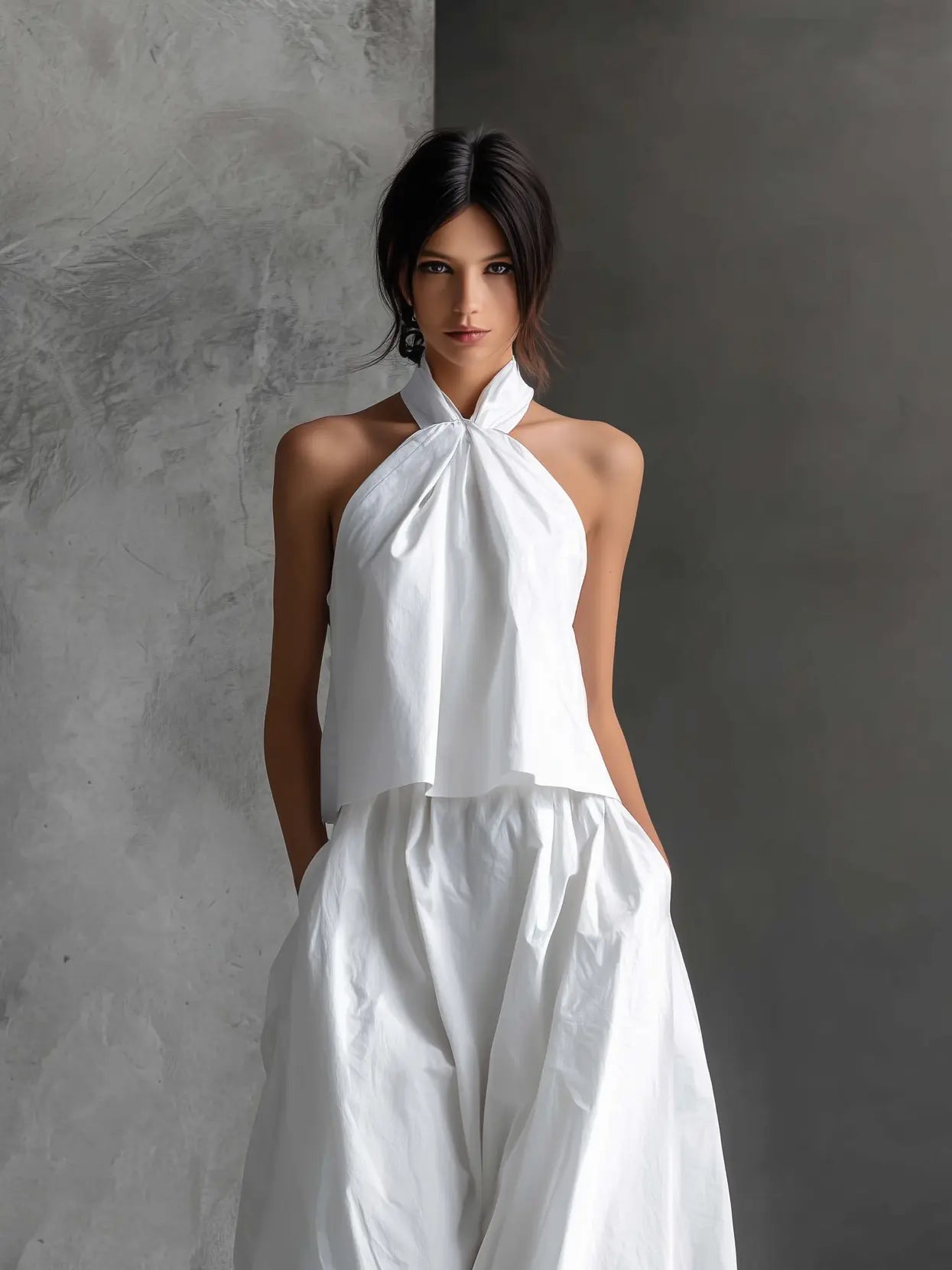 Quinn Halter Top and Skirt Set - view 2