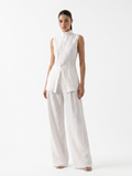 Primrose Wide-Leg Trouser and Shirt Set - front view