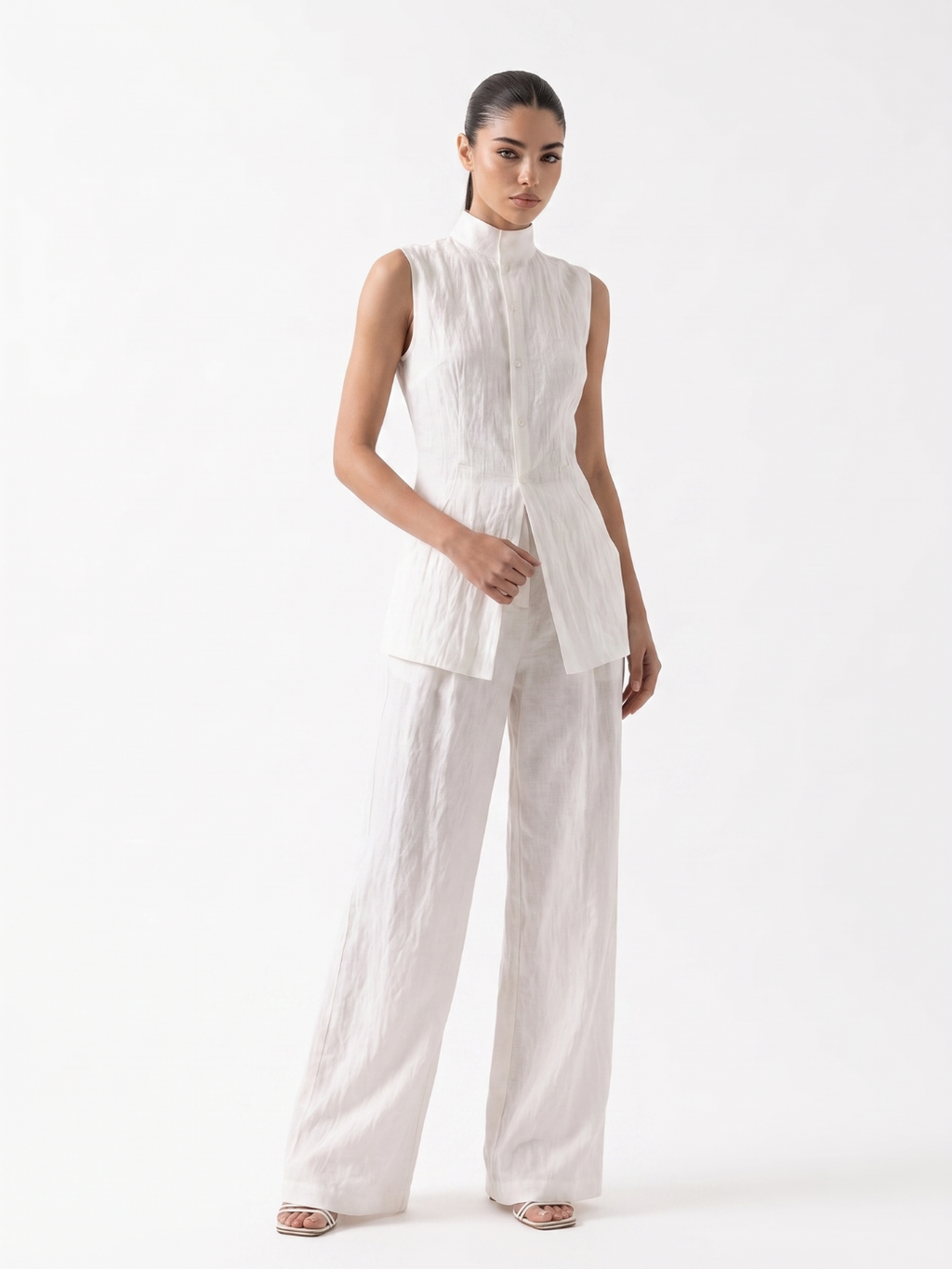 Primrose Wide-Leg Trouser and Shirt Set - view 3