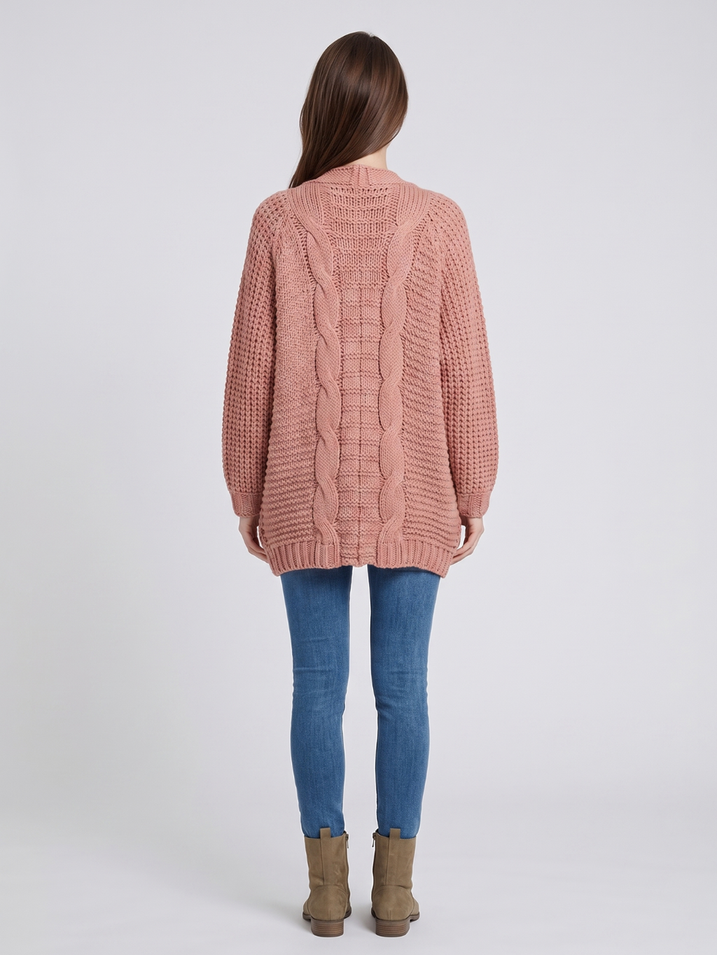 Jane Patch Pocket Layered Boho Cardigan - view 7