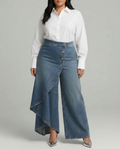 Priya | Denim Wrap Pants