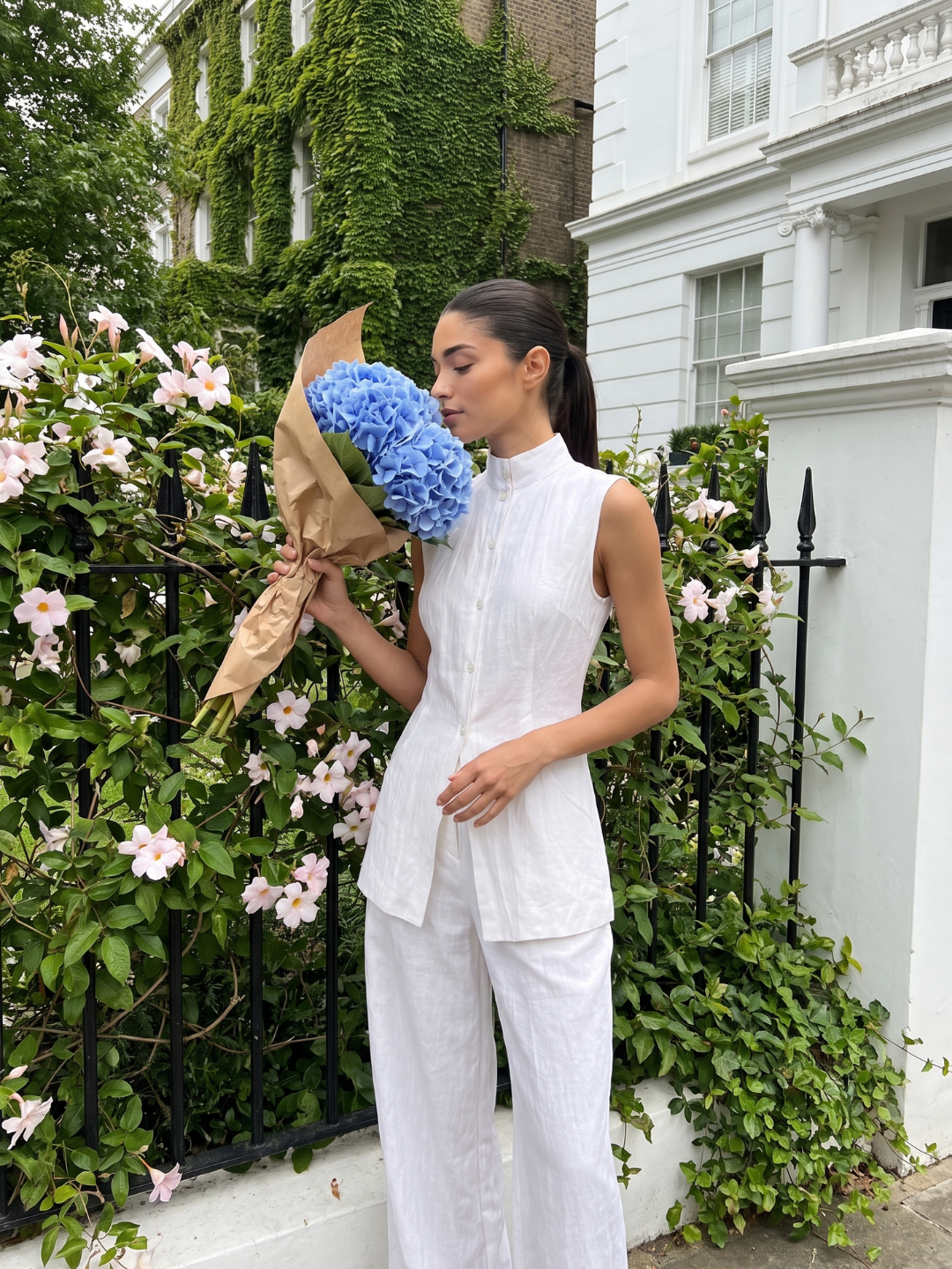 Primrose Wide-Leg Trouser and Shirt Set - view 6