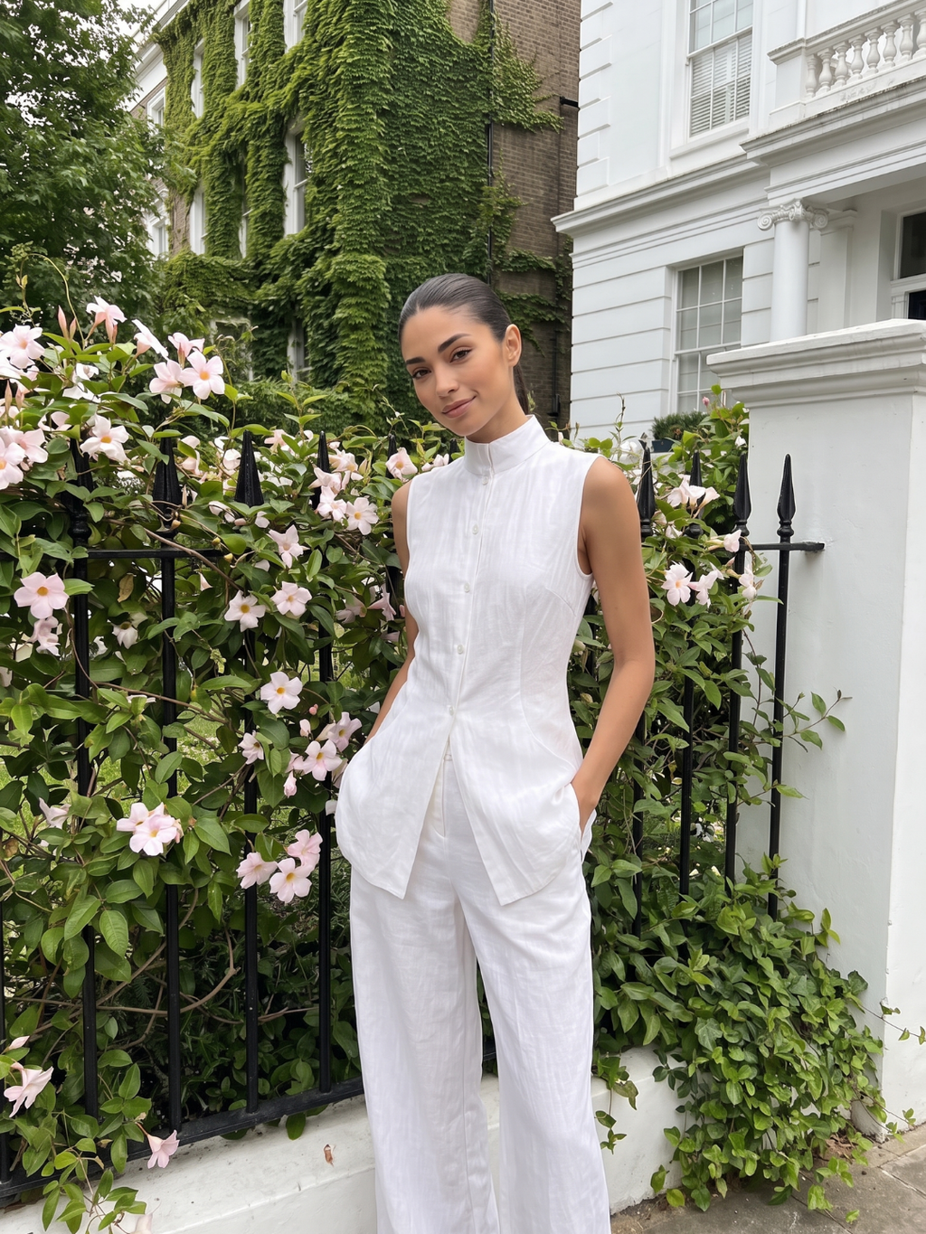 Primrose Wide-Leg Trouser and Shirt Set - view 7