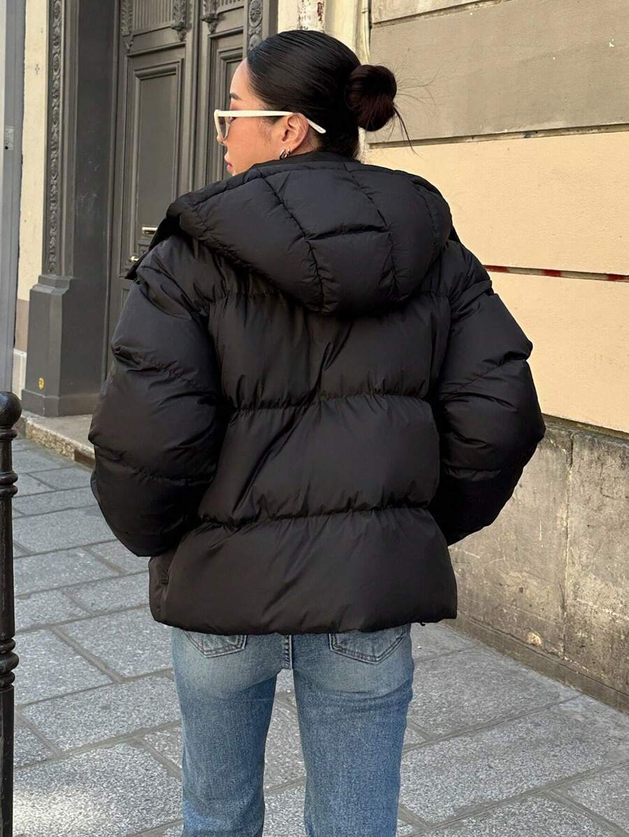 Nadia Padded Hooded Puffer Jacket - view 2