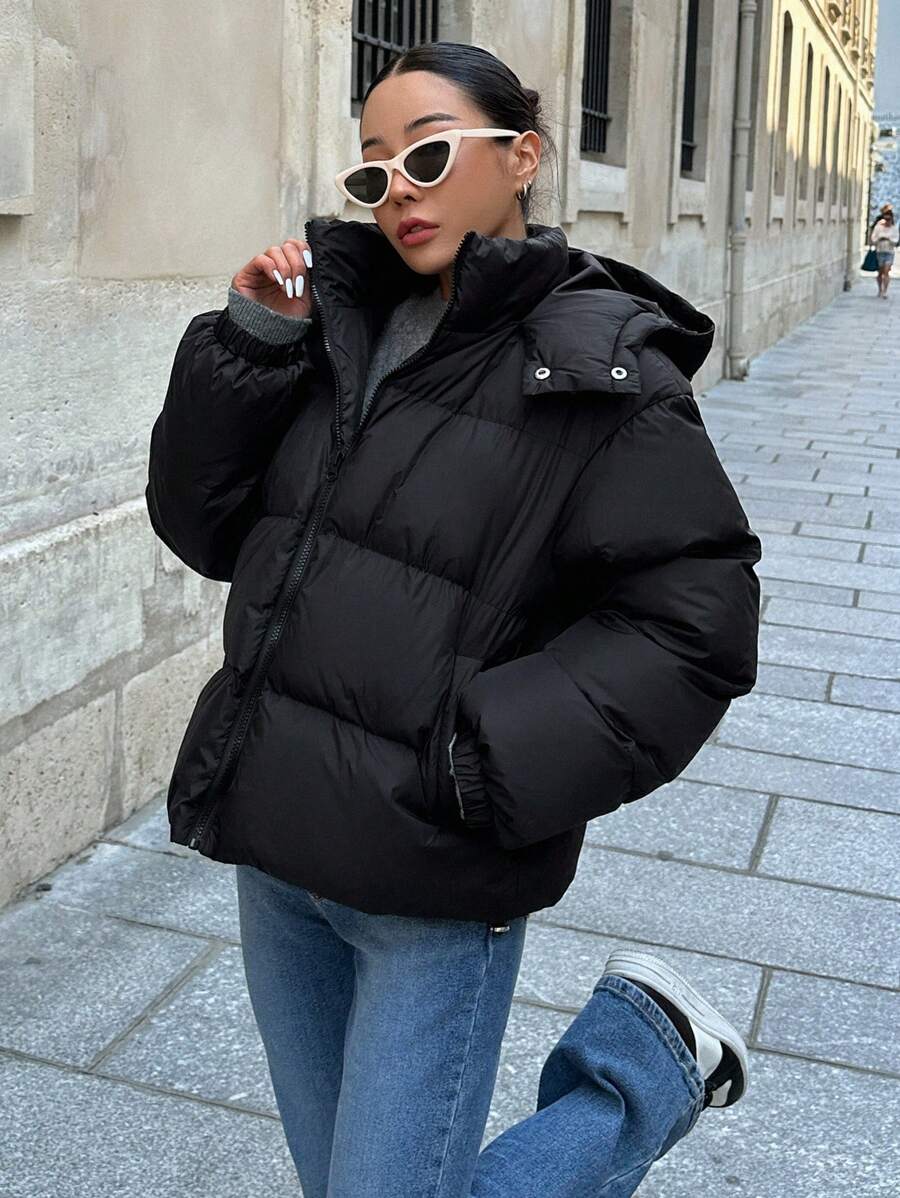 Nadia Padded Hooded Puffer Jacket - view 4