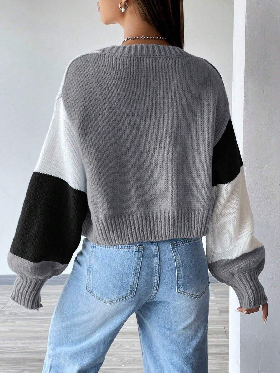 Emilie Open Front Cropped Cardigan - view 2