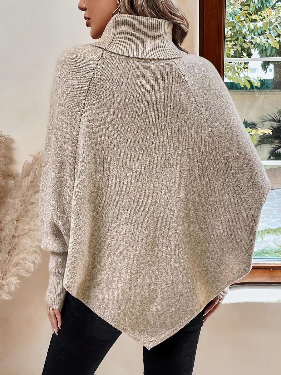 Elena Cable Knit Batwing Sleeve Sweater - view 2