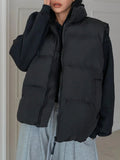 Astrid Padded Zip Front Turtleneck Puffer Jacket - view 7