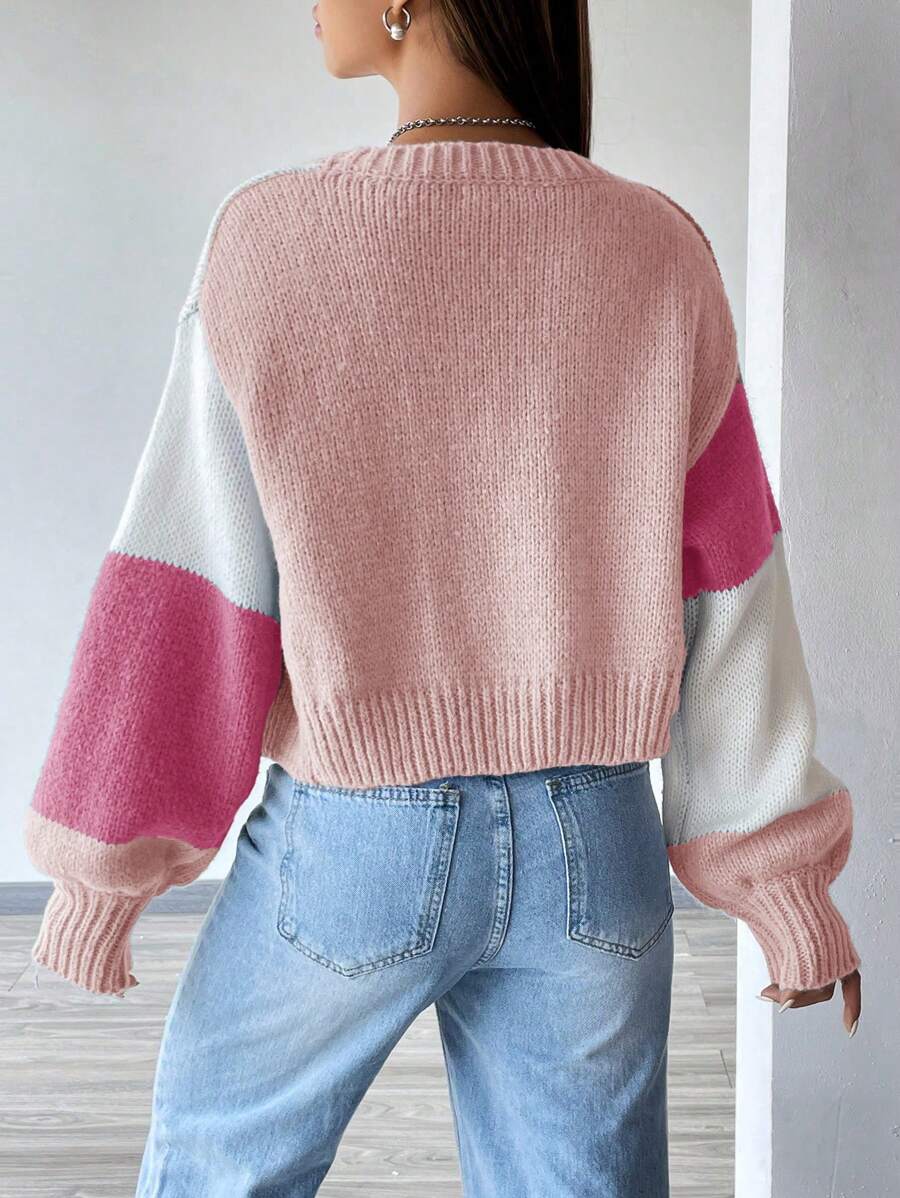 Emilie Open Front Cropped Cardigan - view 5