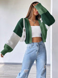 Emilie Open Front Cropped Cardigan - view 7
