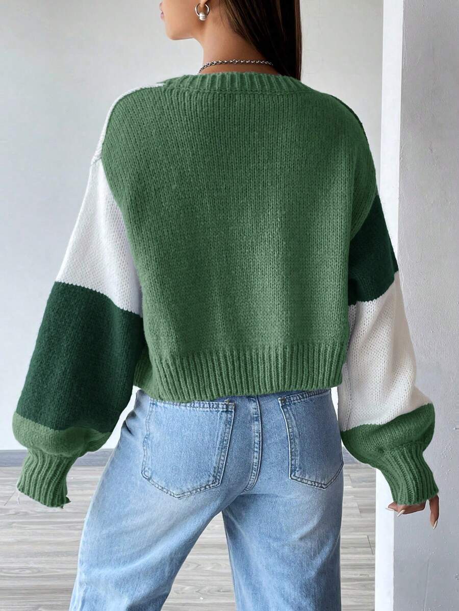 Emilie Open Front Cropped Cardigan - view 8