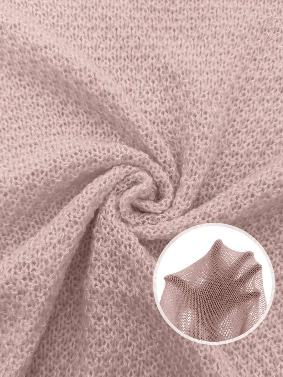 Noelle | Batwing Sleeve Shawl-Collar Open-Front Cardigan