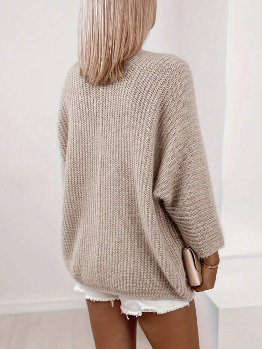 Ingrid Open Front Batwing Sleeve Layered Cardigan - view 2
