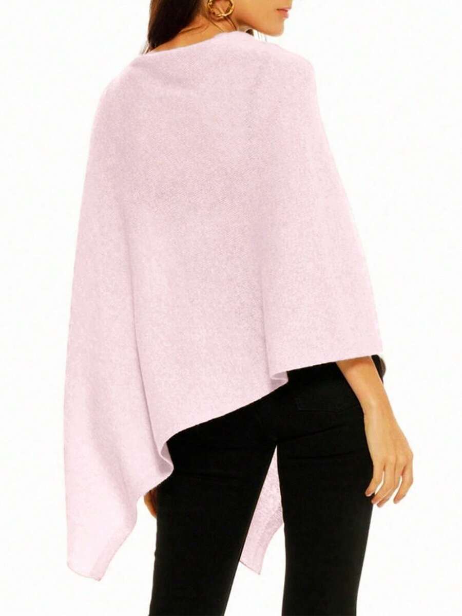 Sabine Boat Neck Asymmetric Neck Sweater - view 13