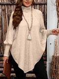 Chiara Batwing Sleeve High Neck Sweater - view 4