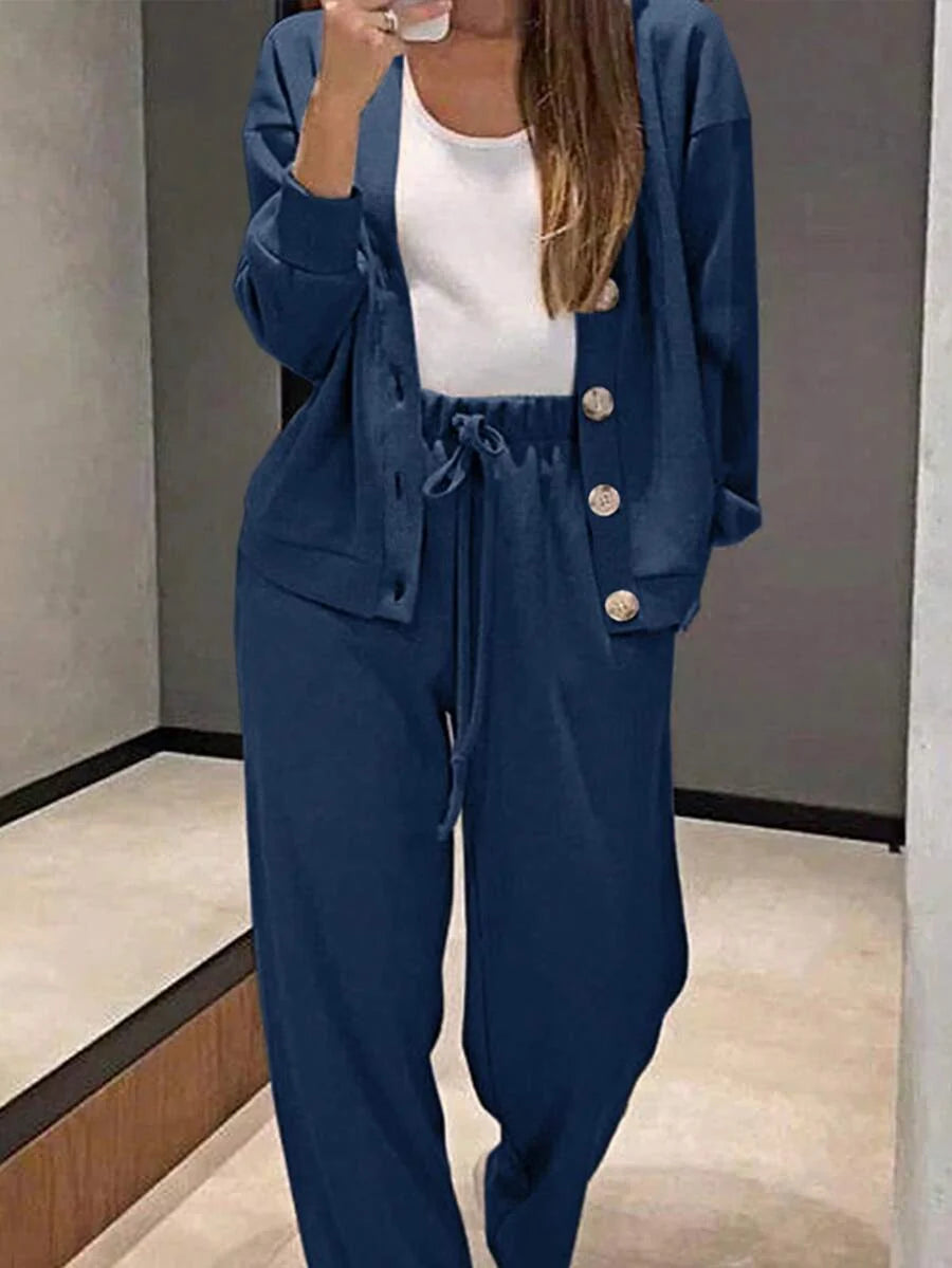 Dalia Wide Leg Two Piece Set - view 10