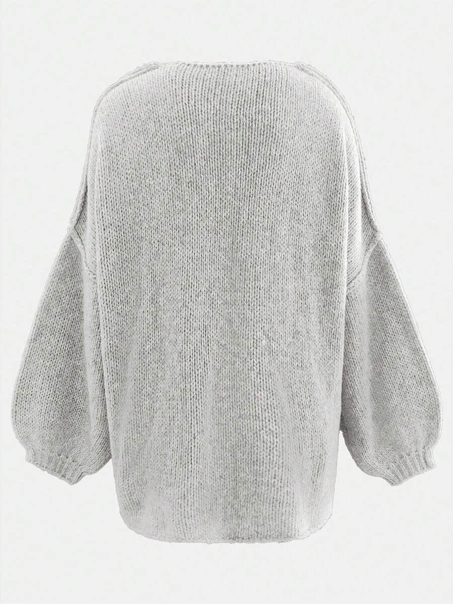 Dalia Oversized Batwing Sleeve Cardigan - view 2
