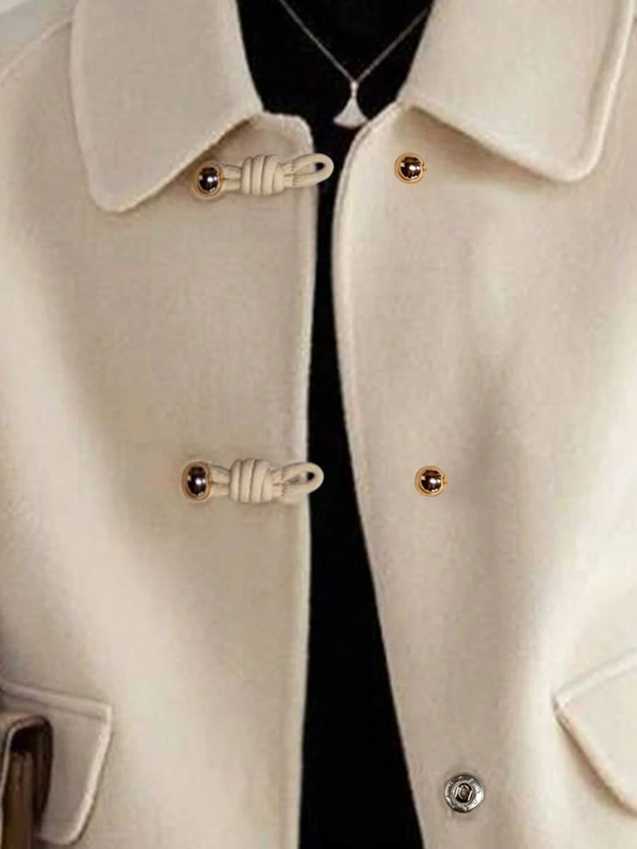 Nell Toggle Button Collared Overcoat - view 5