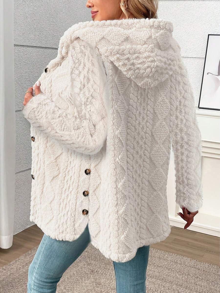 Alice Textured Button Front Jacket - view 4