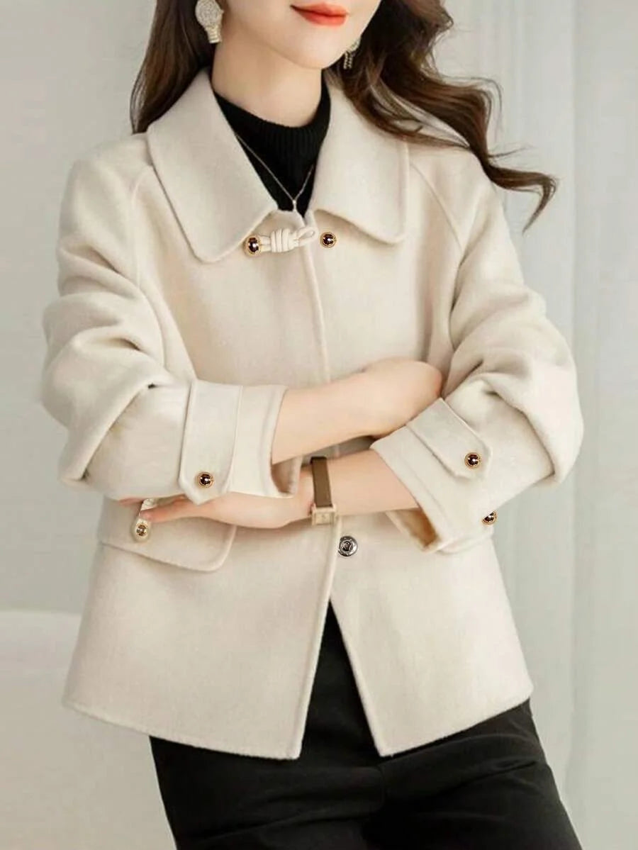 Nell Toggle Button Collared Overcoat - view 3