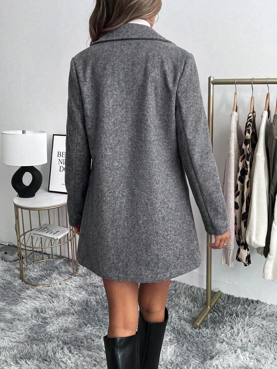 Ava Notch Lapel Patch Pocket Blazer - view 2