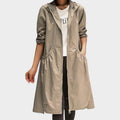 Women's Trench Coat Waterproof Long Line