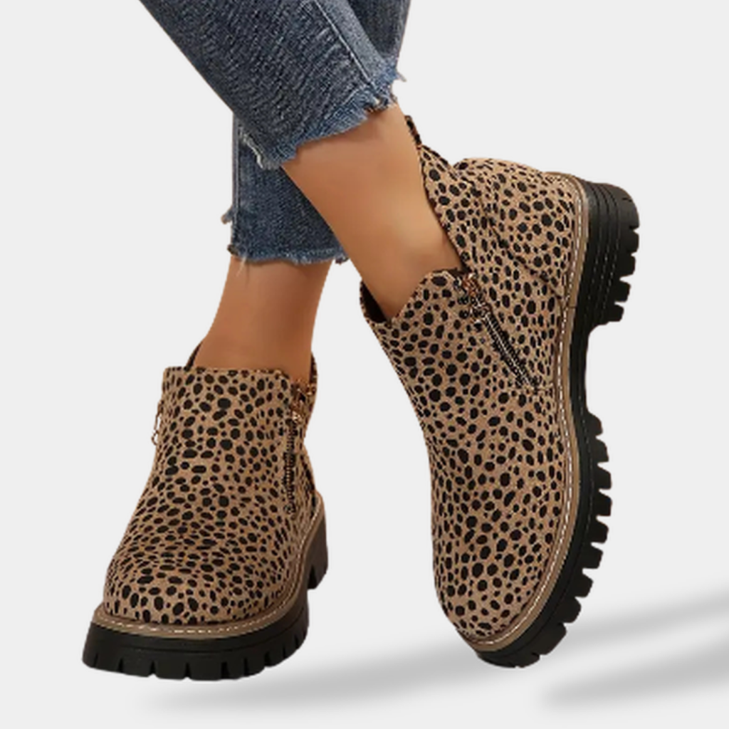 Almeria | Cushioned Ankle Boots with Non Slip Sole for Women