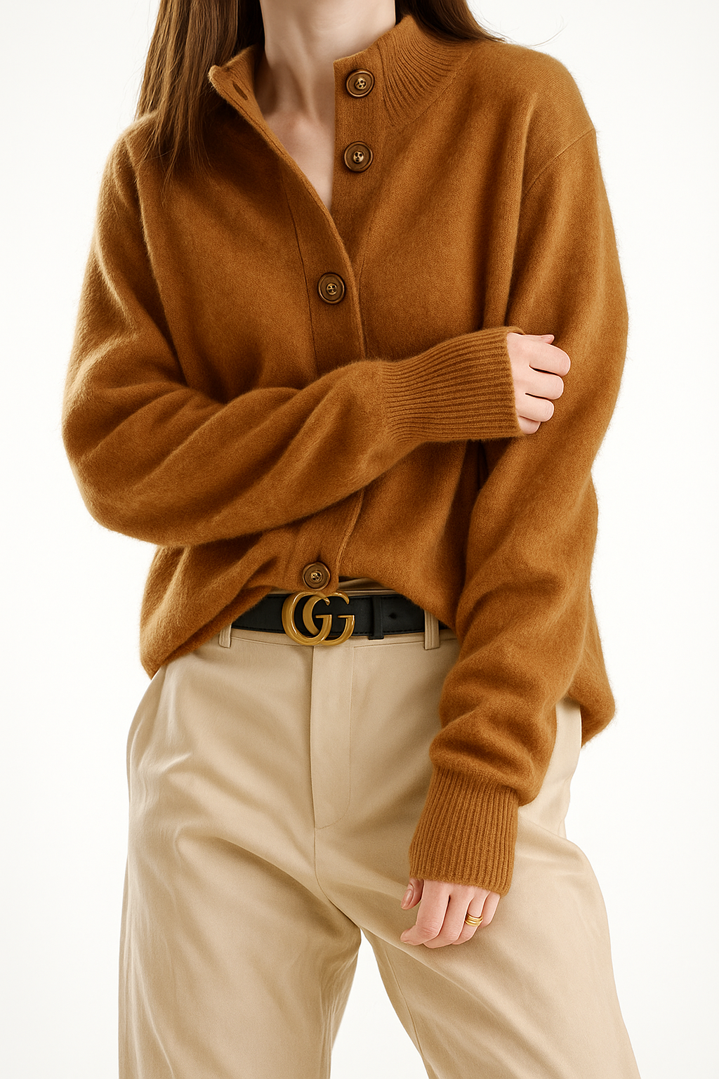 Lara Collared Button Front Cardigan - view 30
