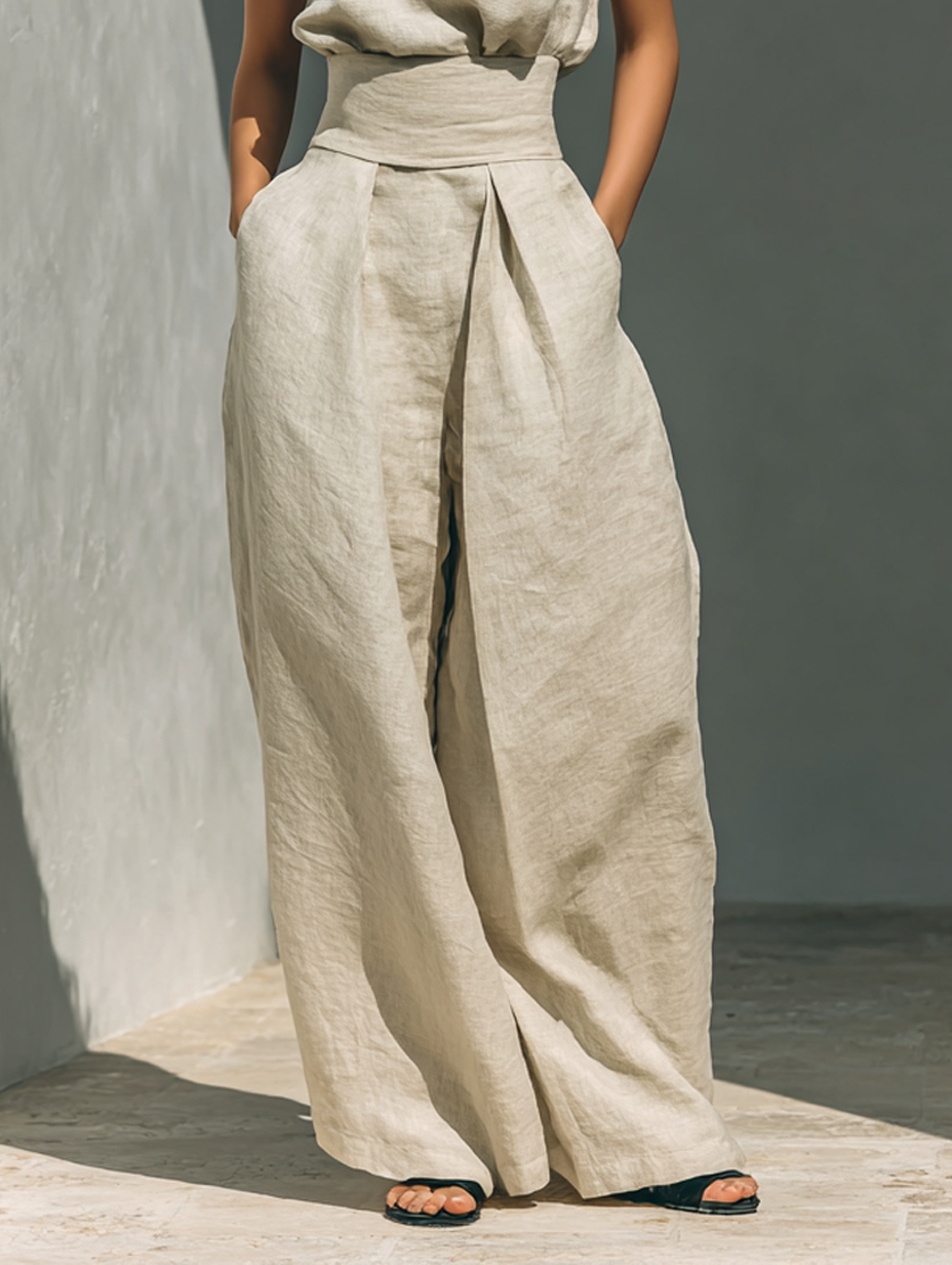 Nyla Wide-Leg Pants and Top Set - view 7