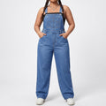 Amina Denim Overalls Casual