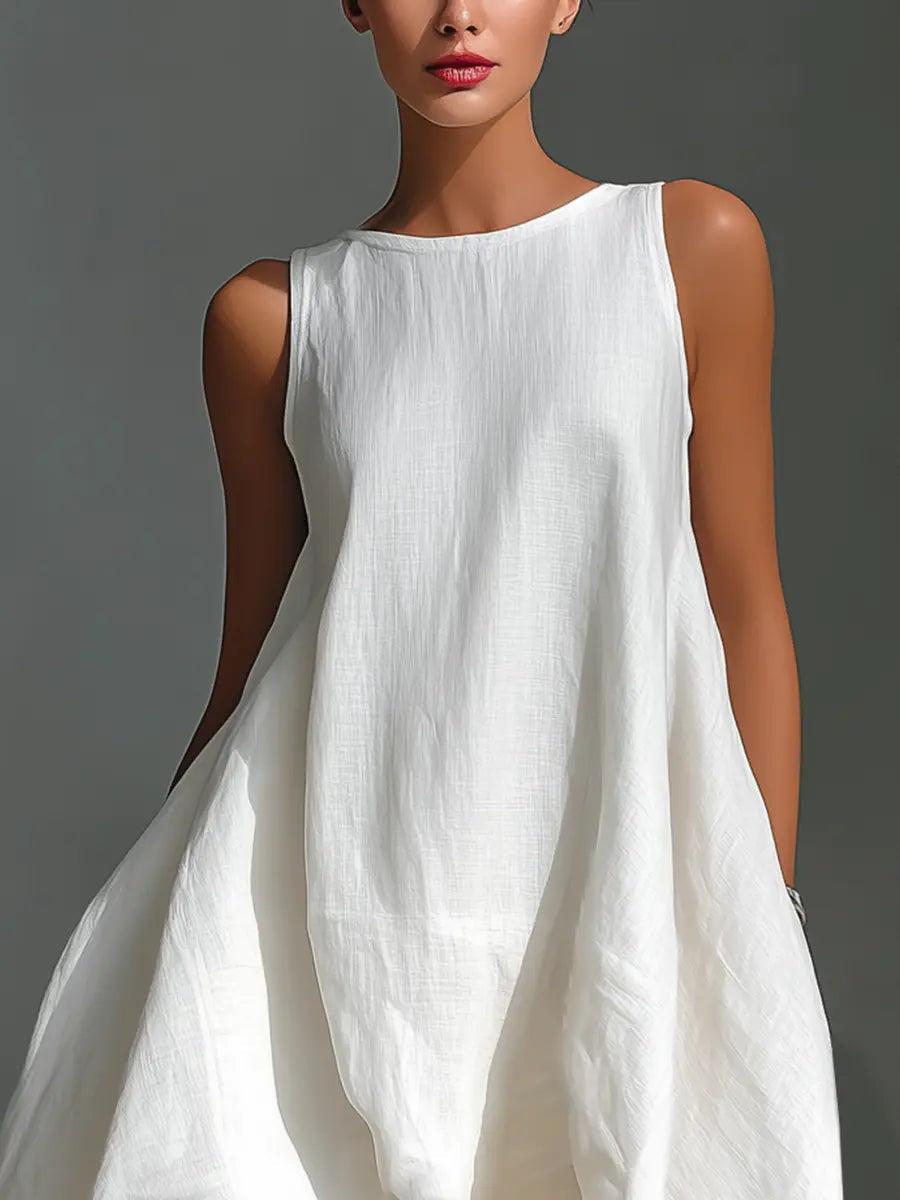 Astrid Asymmetric Hem Midi Dress - view 6