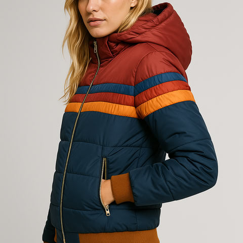 Eleanor | Thermal Windproof Jacket with Clean Silhouette for Women