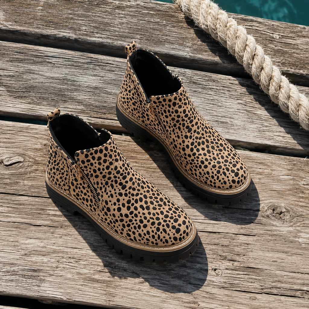 Almeria | Cushioned Ankle Boots with Non Slip Sole for Women