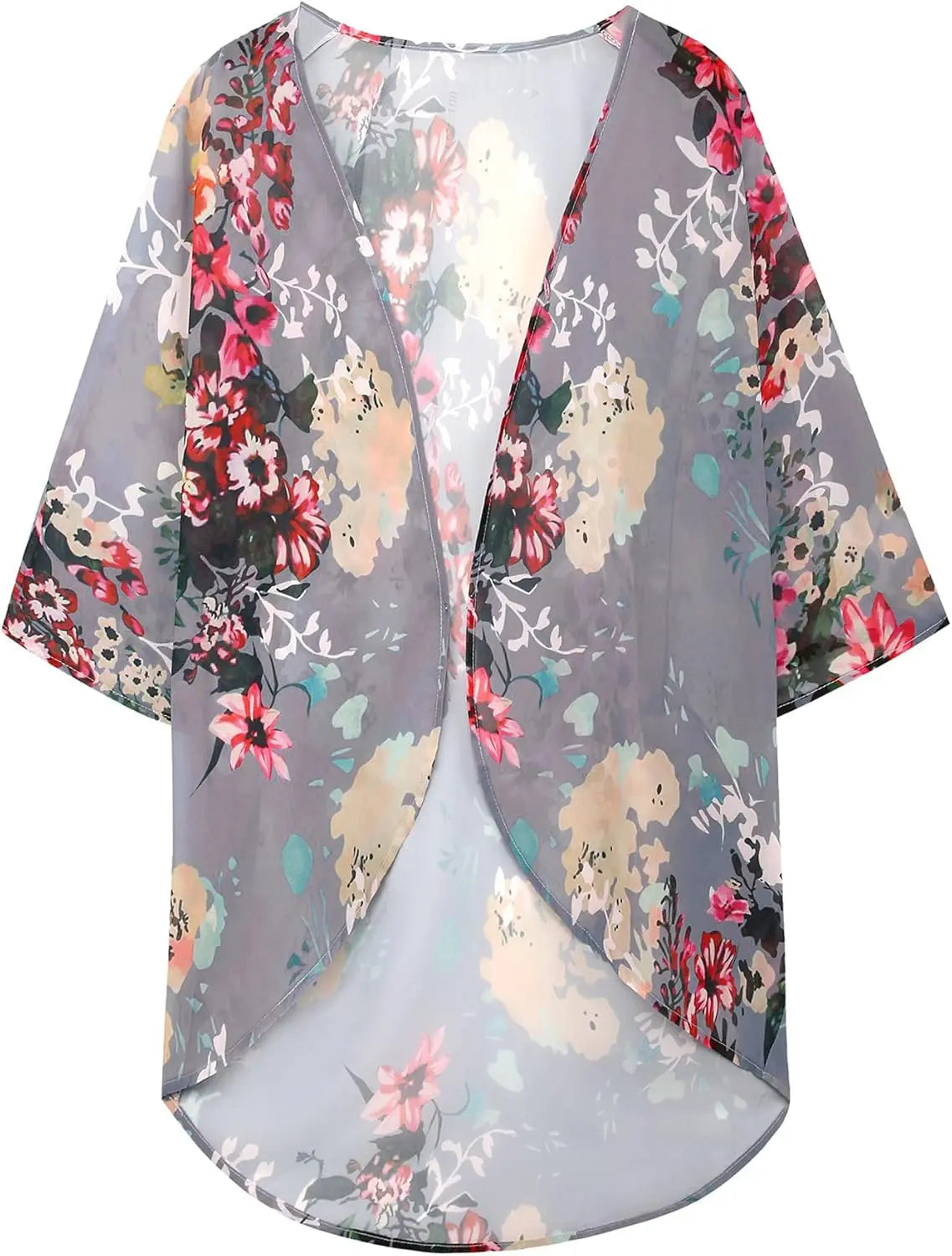 Della Floral Kimono Cardigan - view 6