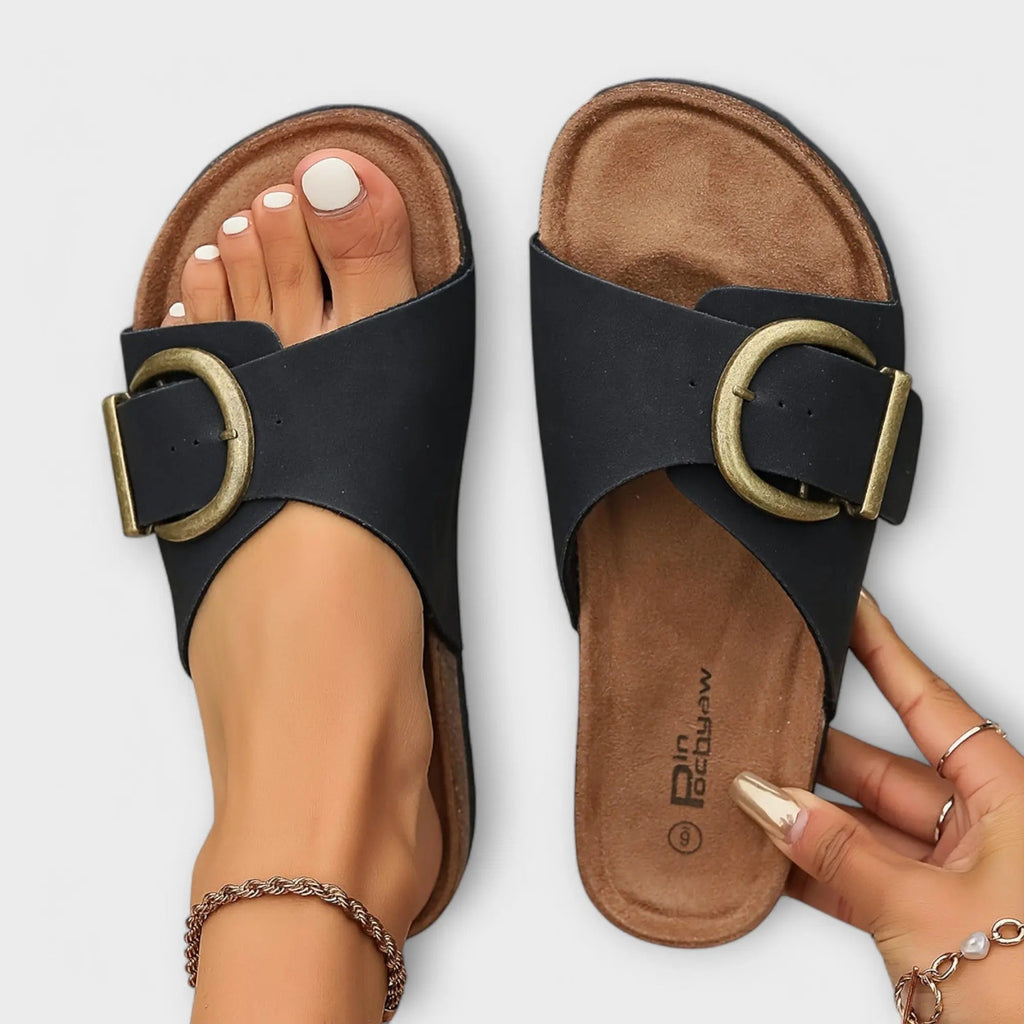 Sabine Cushioned Strap Sandals - view 2