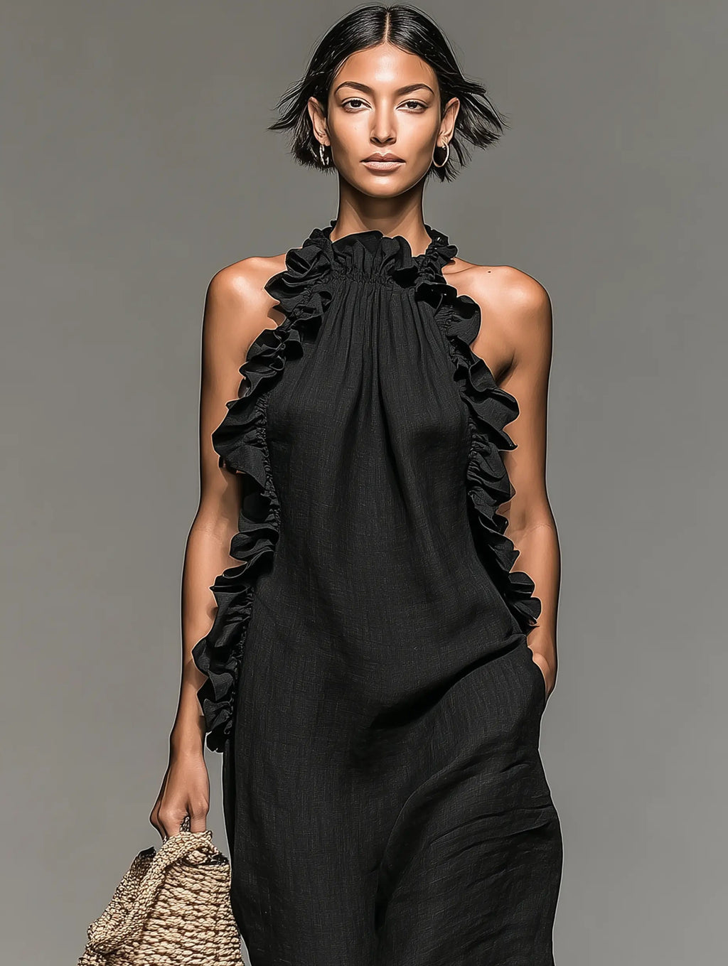 Zelda Ruffle Tiered Maxi Dress - view 6