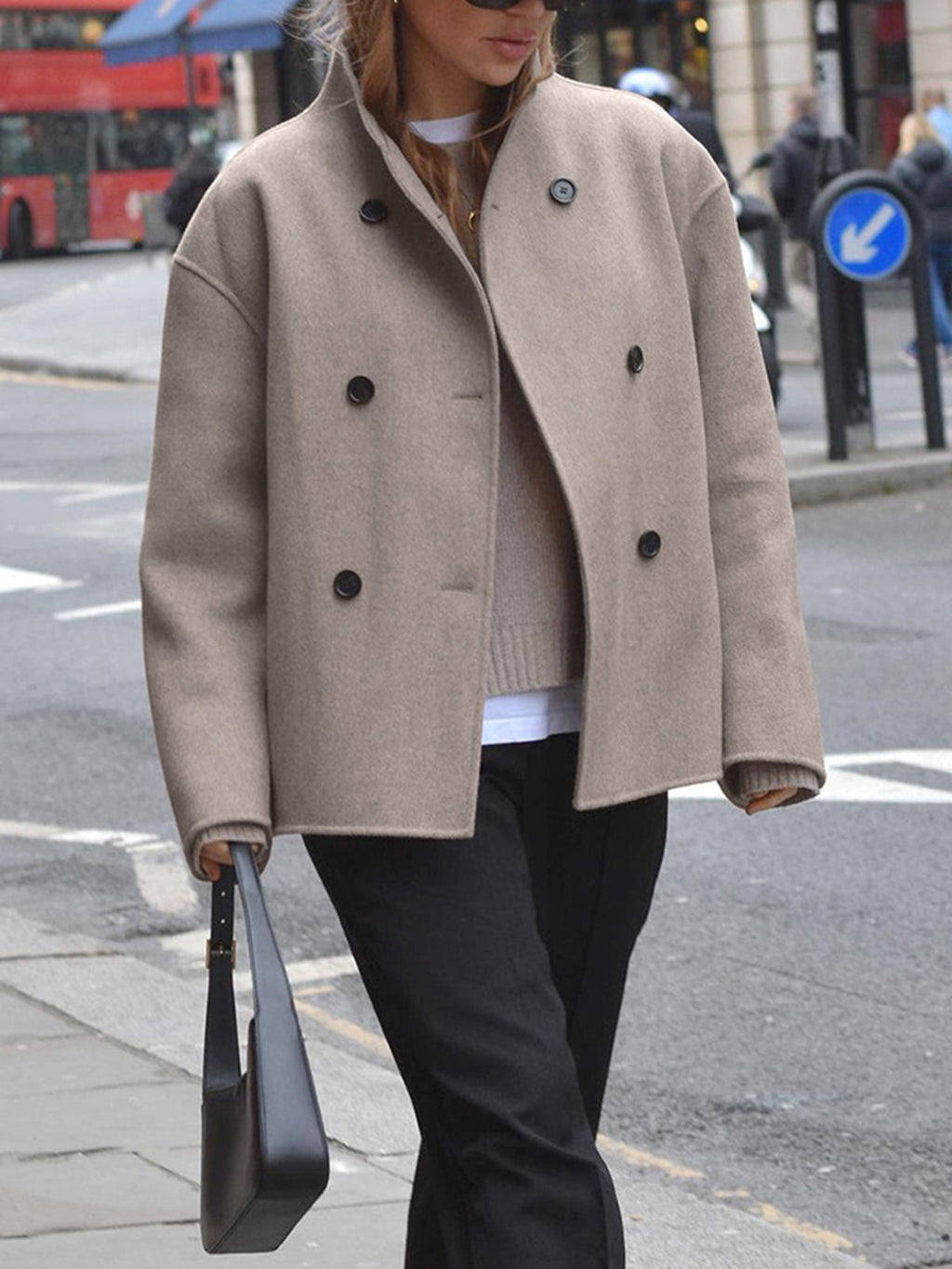 Chelsea | Double Breasted Jacket with Structured Silhouette for Women