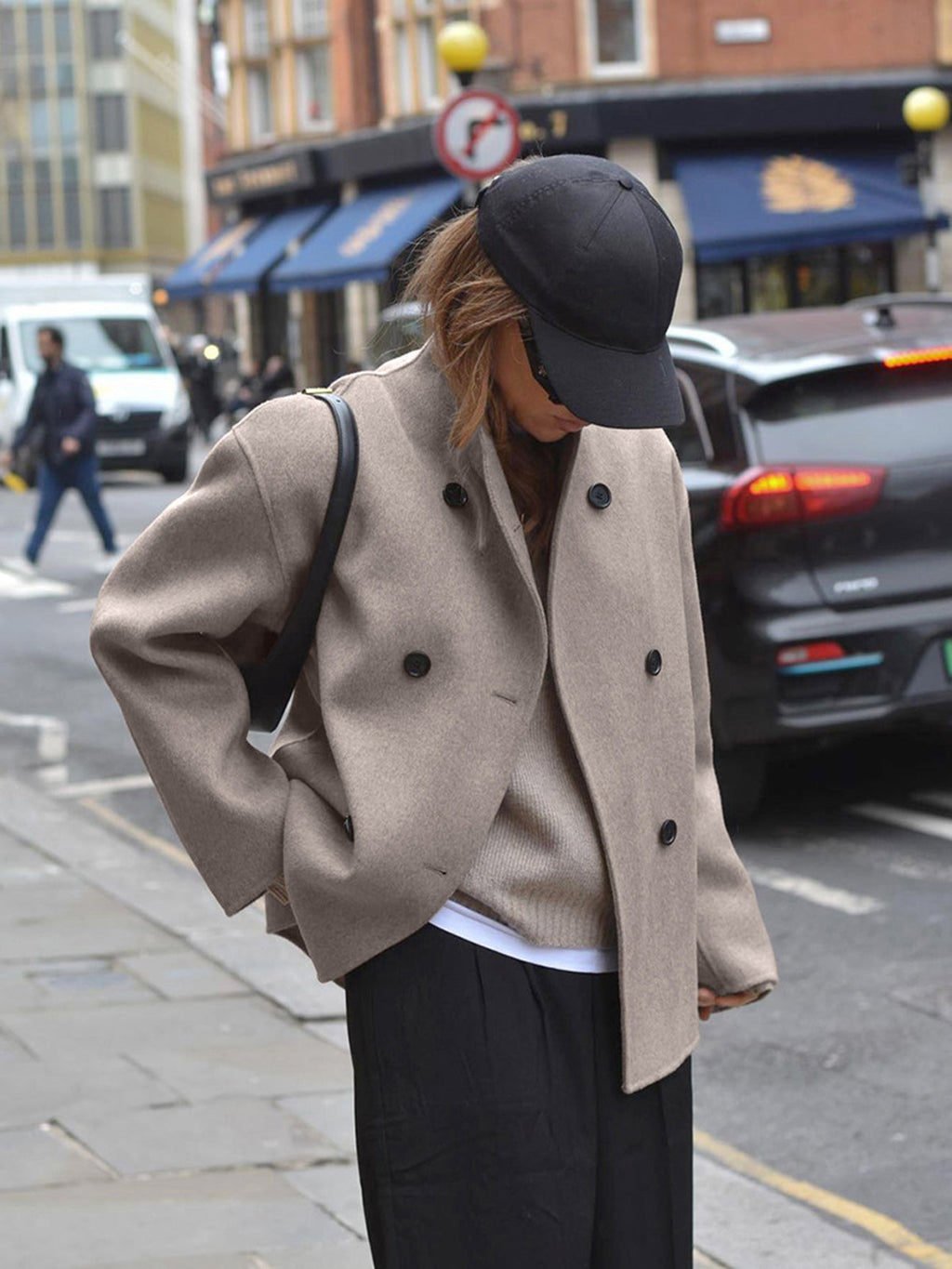 Chelsea | Double Breasted Jacket with Structured Silhouette for Women