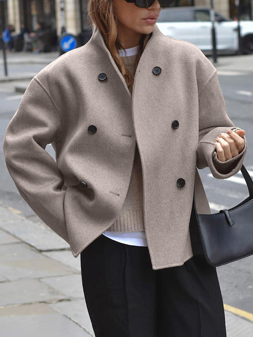 Chelsea | Double Breasted Jacket with Structured Silhouette for Women