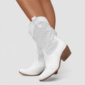 Rachel | Cushioned Western Ankle Boots with Gel Sole for Women