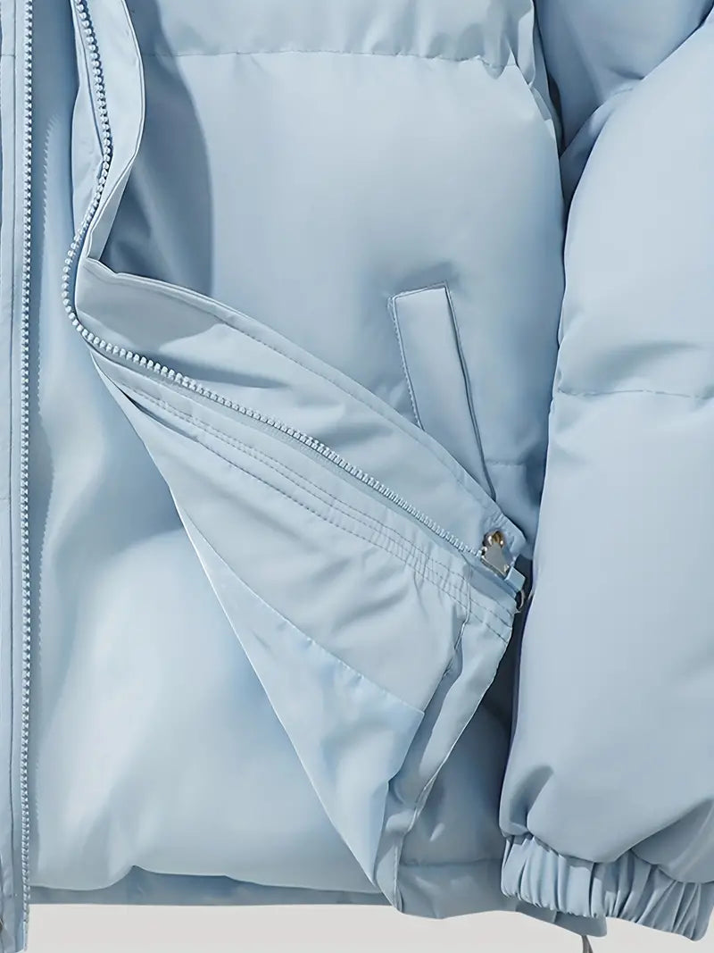 Haisley | Quilted Puffer Jacket with Cozy Hood and Clean Lines for Women