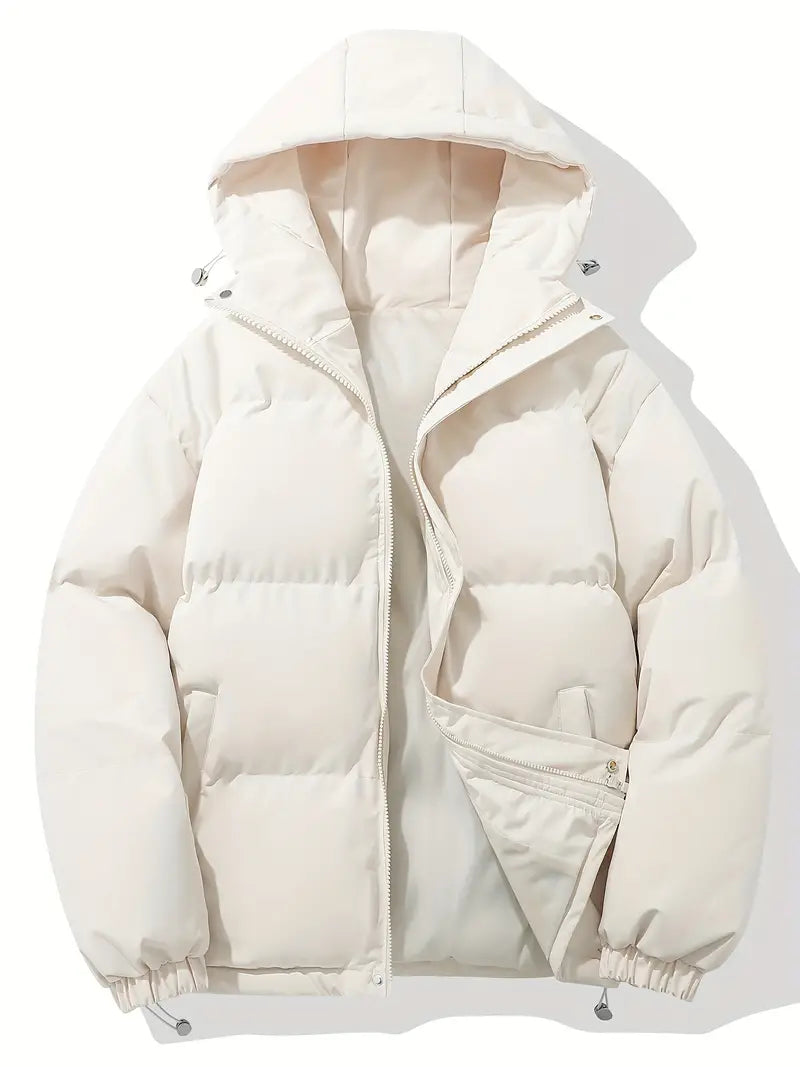 Haisley | Quilted Puffer Jacket with Cozy Hood and Clean Lines for Women