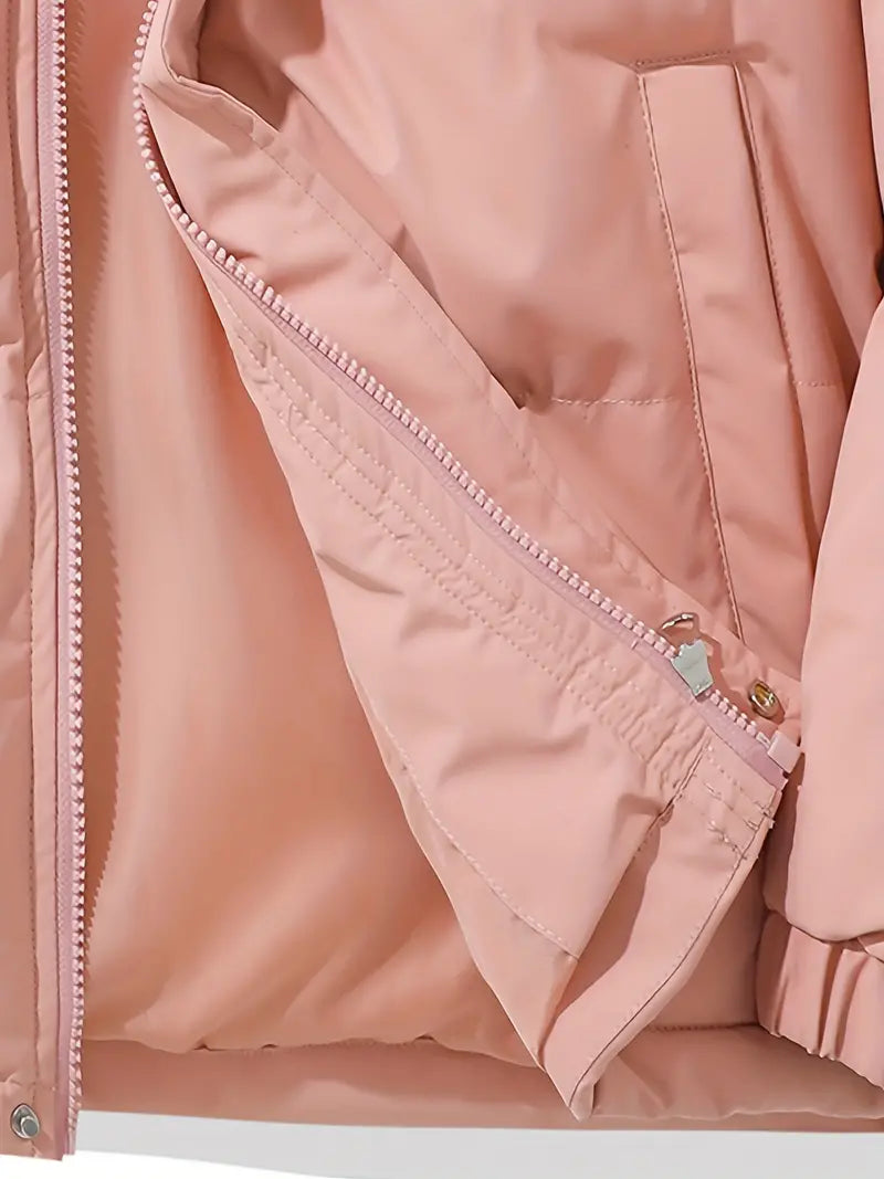 Haisley | Quilted Puffer Jacket with Cozy Hood and Clean Lines for Women