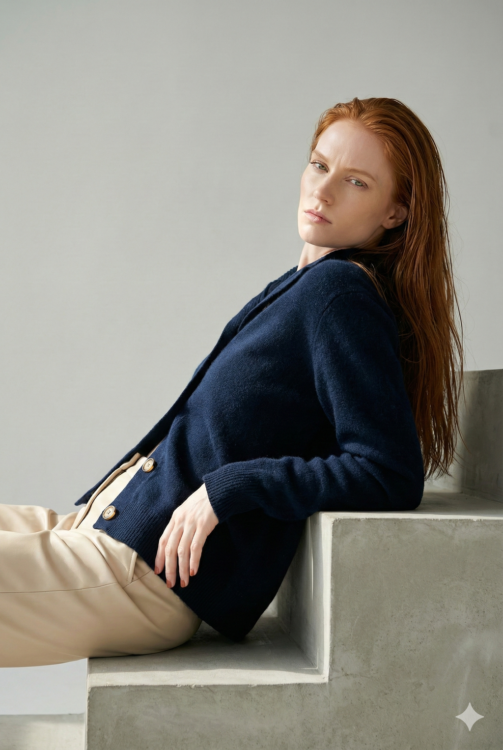 Lara Collared Button Front Cardigan - view 10