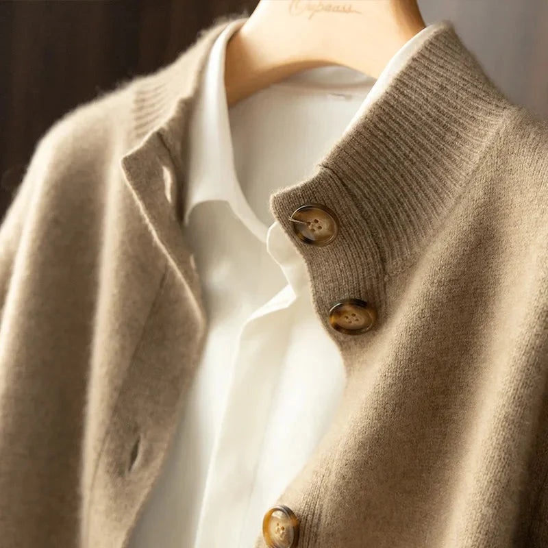 Lara Collared Button Front Cardigan - view 25