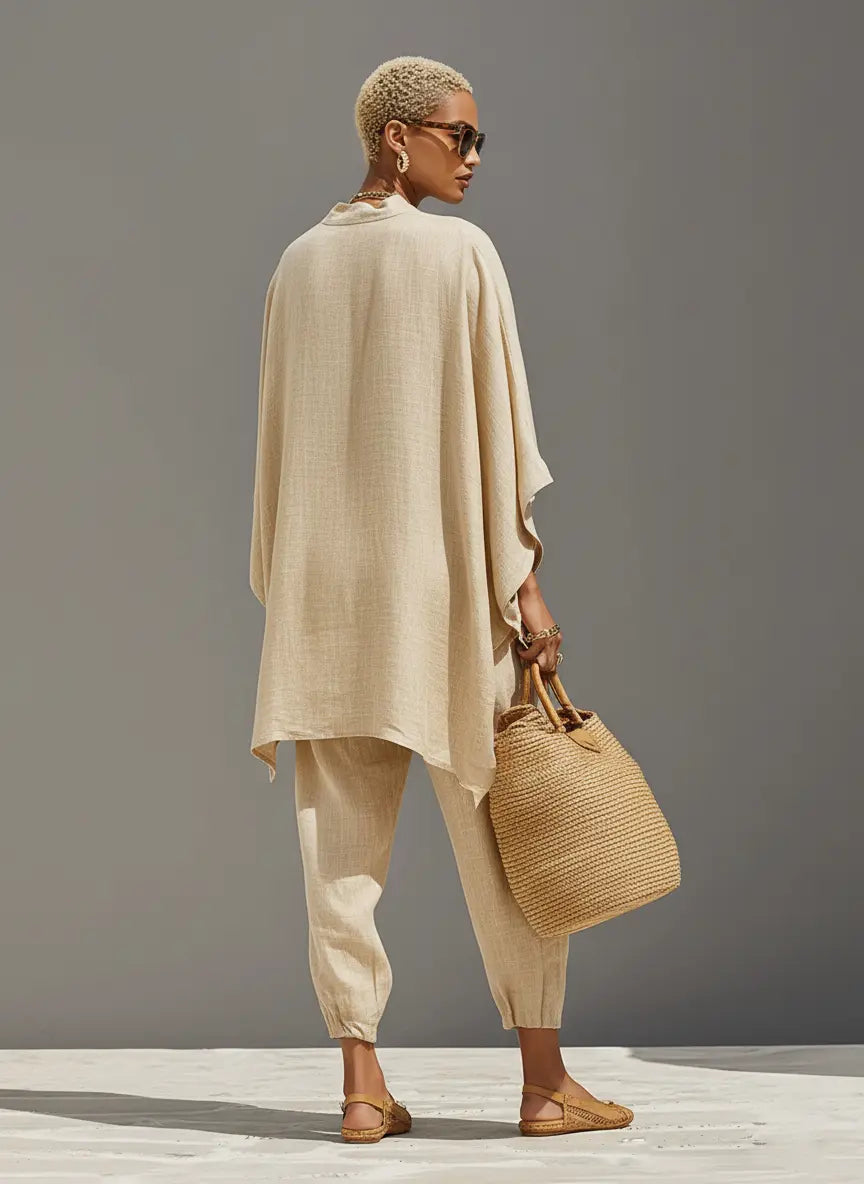 Yara Asymmetric Two-Piece Set - view 7
