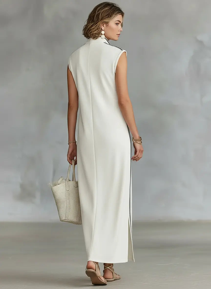 Tallulah Henley Sleeveless Maxi Dress - view 3