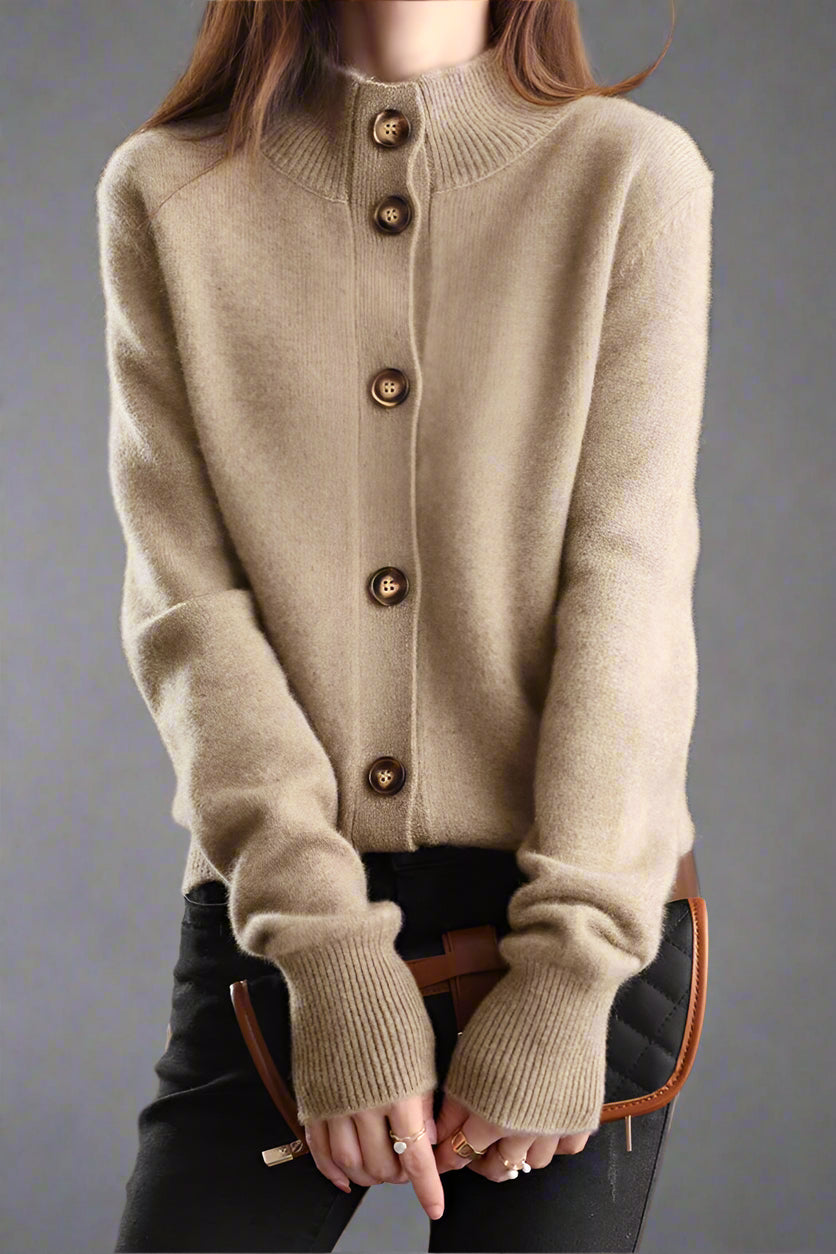 Lara Collared Button Front Cardigan - view 39