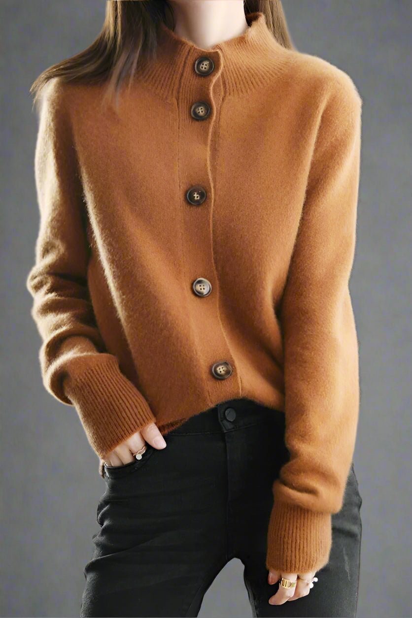 Lara Collared Button Front Cardigan - view 31