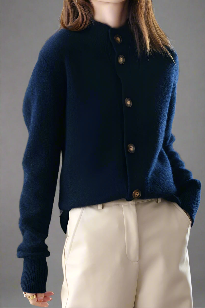 Lara Collared Button Front Cardigan - view 34